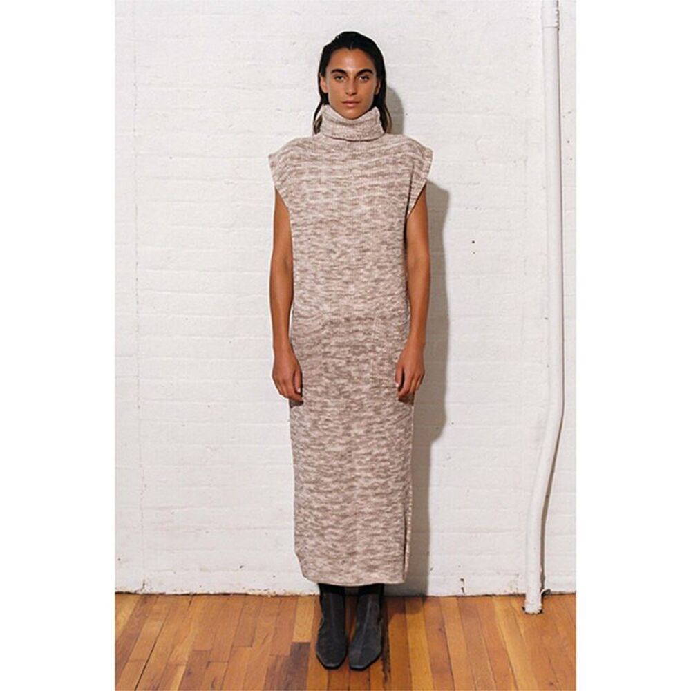 Mara Hoffman Womens  Fadia Midi Dress, Brown